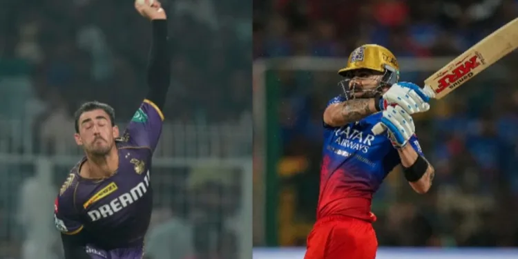 RCB vs KKR Kolkata Knight Riders won the toss and elected to bowl first