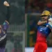 RCB vs KKR Kolkata Knight Riders won the toss and elected to bowl first