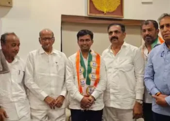 Social media star nitesh karale joins NCP-sharadchandra Pawar