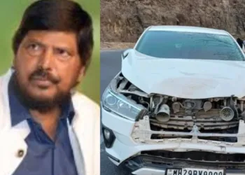 Ramdas Athavale accident near wai satara