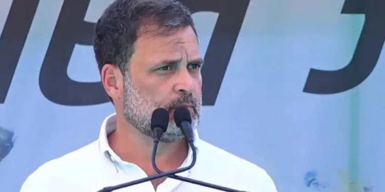 Rahul gandhi criticized PM Modi and his government during bharat jodo nyay yatra nandurbar