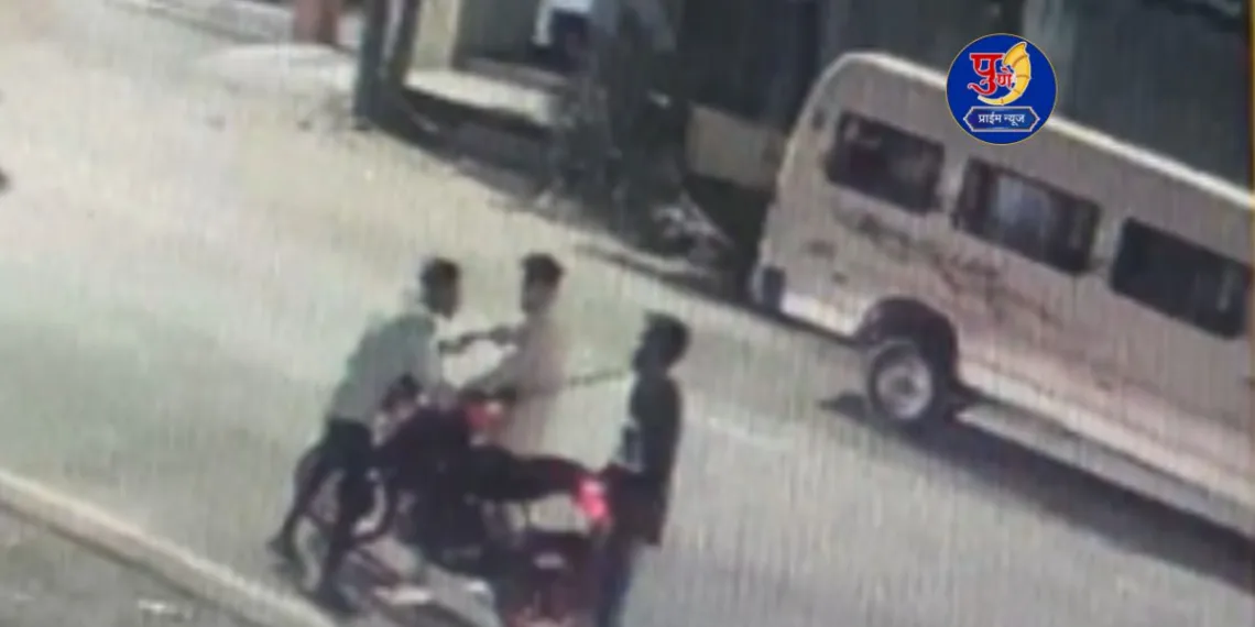 man attacked by goon in bibewadi pune