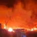 scrap warehouse caught by fire in kudalwadi pimpri chinchwad pune