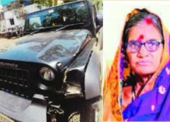 woman died in road accident in koregaon bheema pune