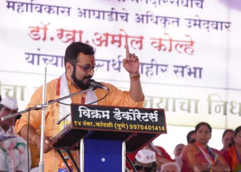 Amol Kolhe criticized Ajit Pawar in otur pune