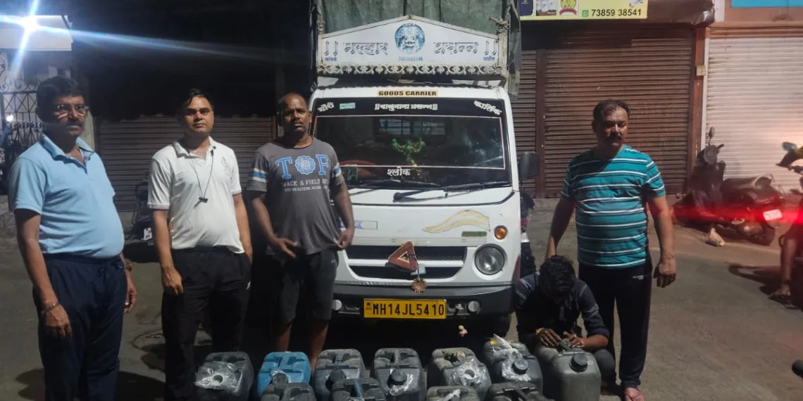 Pune excise department sealed the illegal leaker