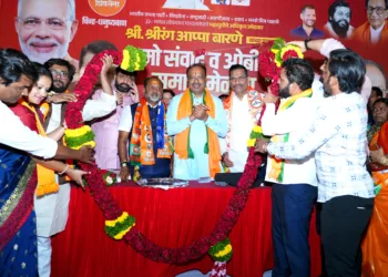BJP Chandrashekhar Bawankule appeals to vote shrirang barane in maval loksaha constituency pune