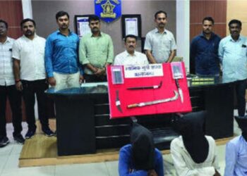 robbery gang arrested in shirgonda Ahmednagar