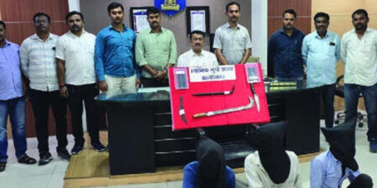 robbery gang arrested in shirgonda Ahmednagar