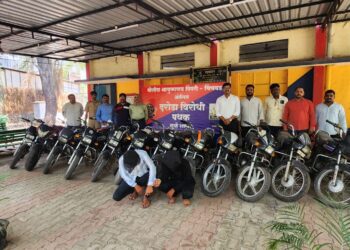 Three people arrested in two wheeler theft by PCMC crime branch