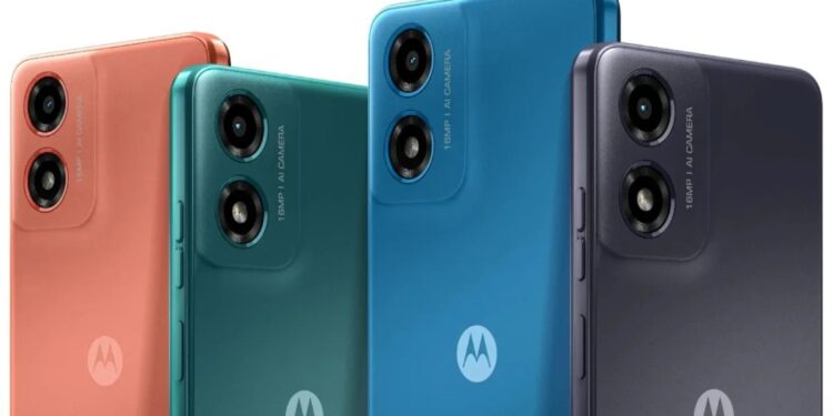 Motorola launched G04s smart phone in India