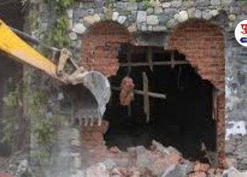Man's house destroyed by two people in shirgaon pune