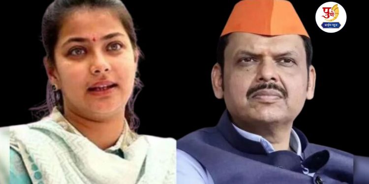 Pranti Shindes's serious allegations on devendra fadnavis and BJP in solapur