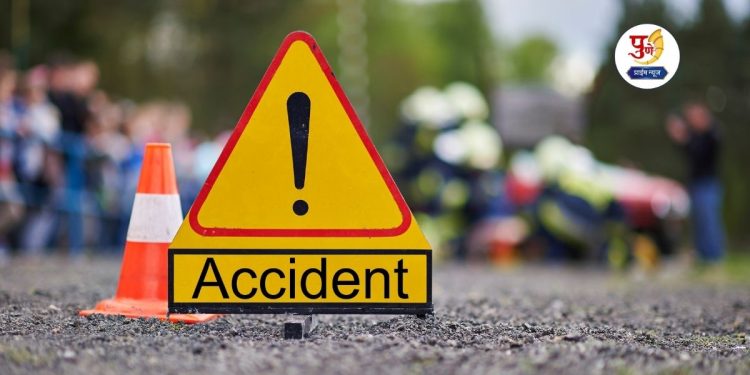 youth died in road accident in Bhor Pune