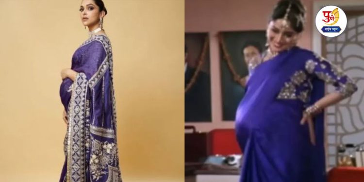 Deepika Padukone new look form madhur dikshit movie ham aapke hain kon