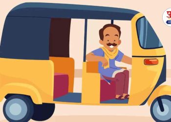 pune traffic police sends notice to auto rikshaw driver without helmet penalty