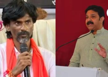 manaoj jarange patil criticized on MLA Prasad Lad