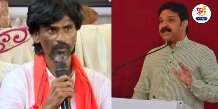 manaoj jarange patil criticized on MLA Prasad Lad