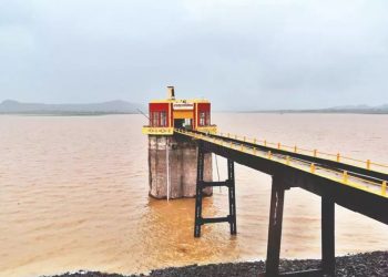 five percent water increased Gangapur dam nashik