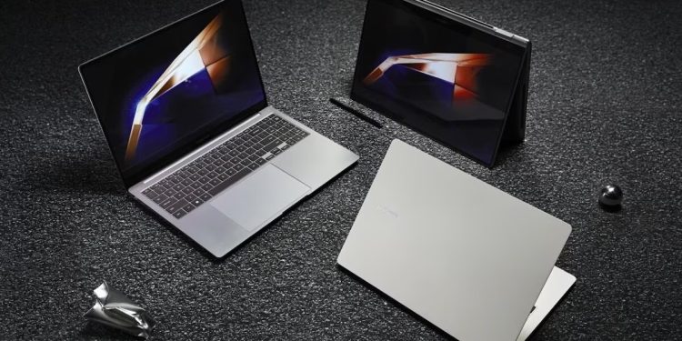 Samsung launches premium laptops