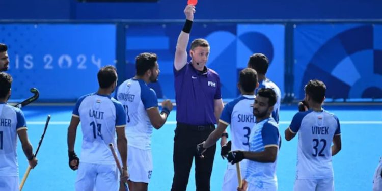 Paris Olympics 2024 Amit Rohidas Suspended India to Play Hockey Semi-final vs Germany with 15 Players