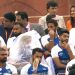 Rahul Gandhi takes back seat during I-Day celebration at Red Fort