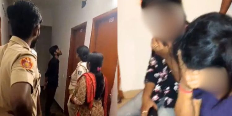 High drama after wife catches husband with two Bengali girls in hotel room in Bhubaneswar