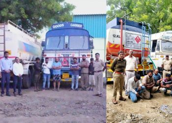 six people arrested for stealing fuel from tankers in loni kalbhor Pune