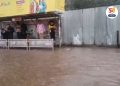 Heavy rain in pune on Wednesday afternoon