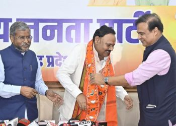 Lone NCP MLA along with his son joins BJP in poll-bound Jharkhand