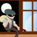 Robbery on police house in chakan pune