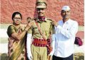 Farmers son completed police training after passing MPSC