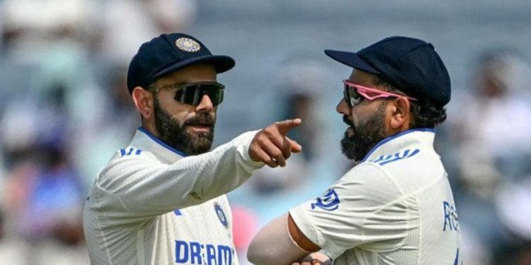 Rohit Sharma & Virat Kohli working hard in nets ahead of third test against Australia