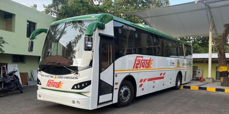 pune division to get 134 electric bus by MSRTC