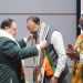 chandrashekhar bawankule felicitated by BJP president Nadda