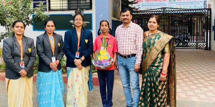 Aradhya Gupta stood first in state in bahist math exam