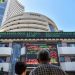 Sensex falls down by 1100 points mumbai