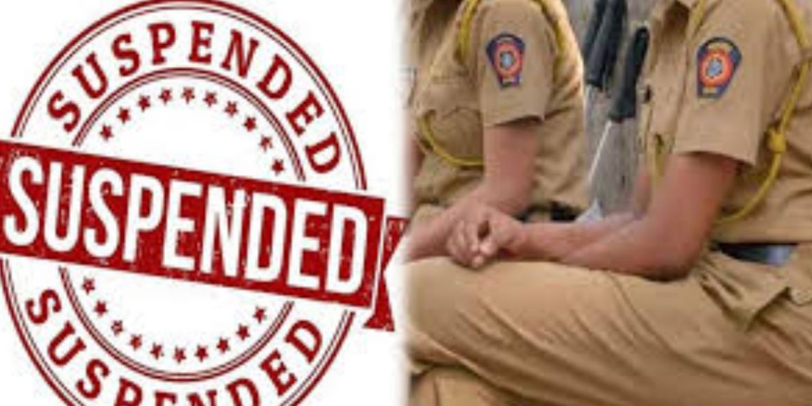 Three policemen suspended over extortion charges in Pune