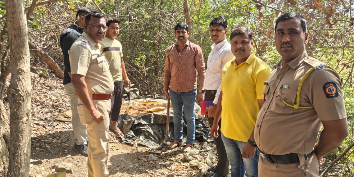 Loni Kalbhor raid on illegal leaker spot pune