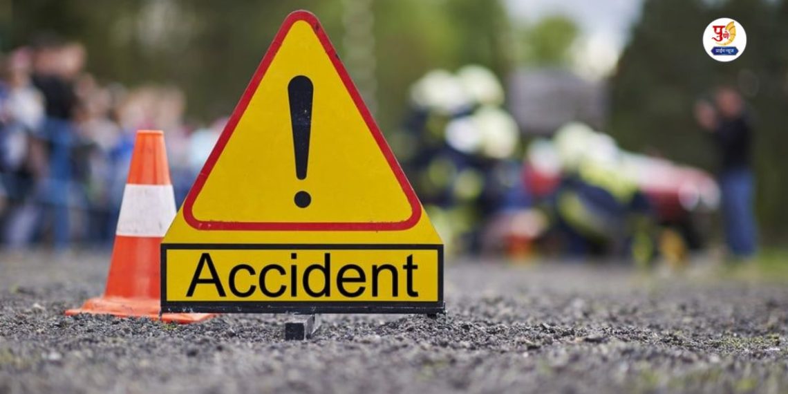 two died and five injured in road accident in bhusaval