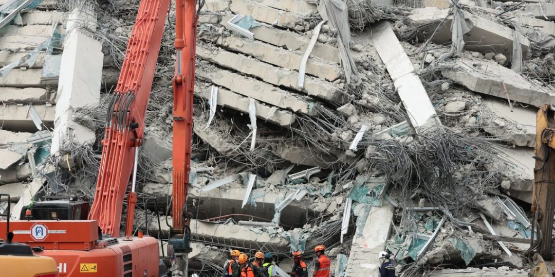Man pulled alive from Myanmar earthquake rubble after five days