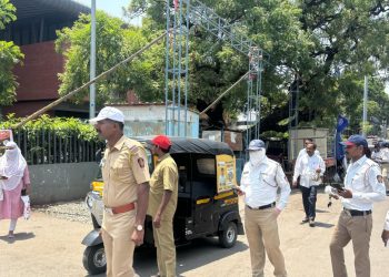 Baramati traffic police action against auto rikshaw pune