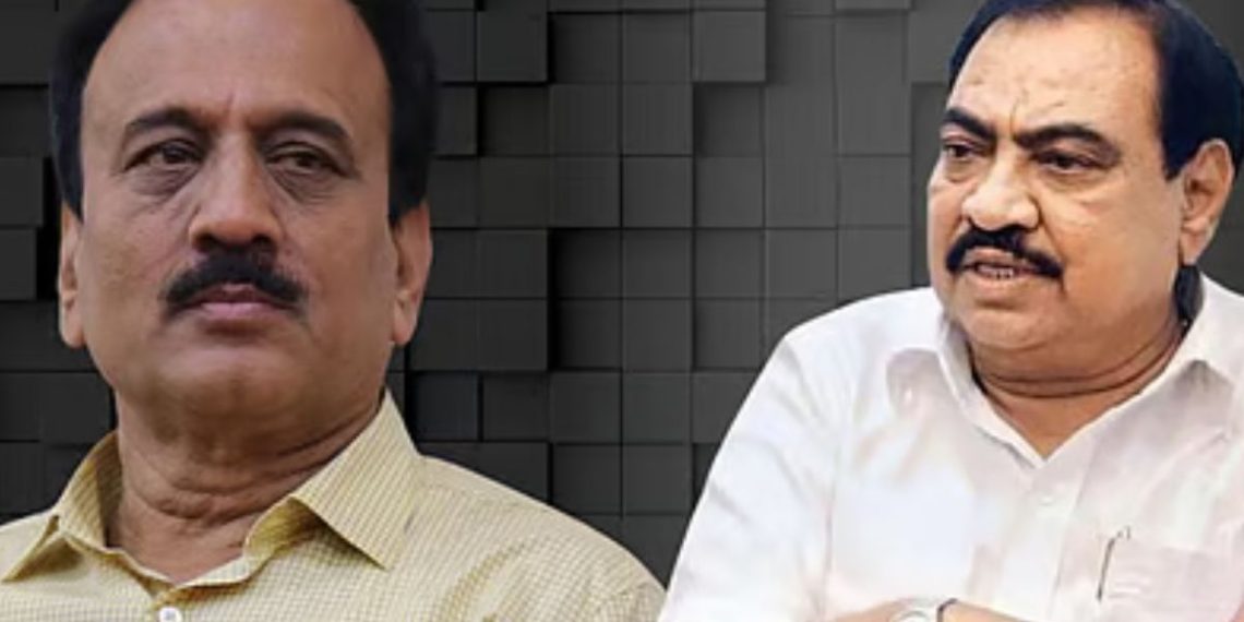 Girish Mahajan files defamation case against eknath khaddse