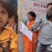 Five years old girl died as tone hits her head in solapur