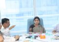 Minister of state madhuri misal reviewed work of PMC Pune