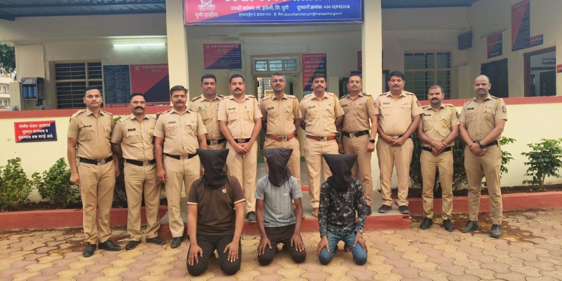 Three people arrested for attacking man in uruli kanchan Pune