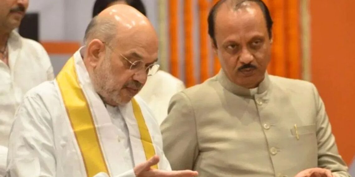DCM Ajit Pawar meets union minister amit shah over mahamandal distribution