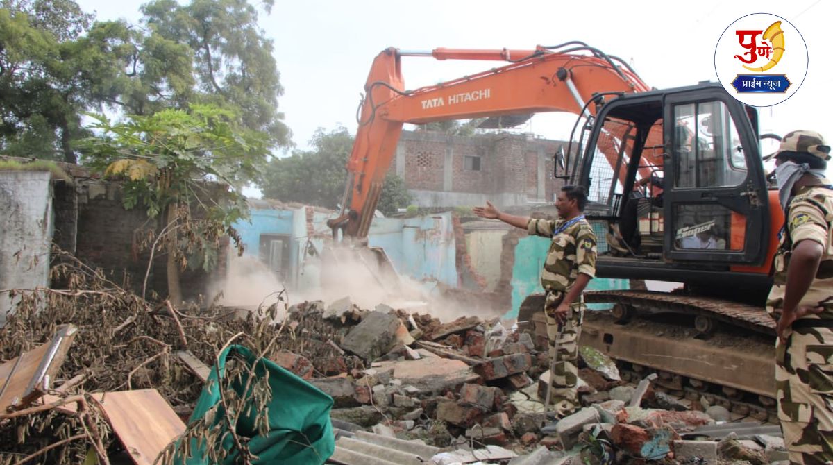 Pimpri-Chinchwad: Municipal Corporation takes action against 43 huts in Wakad-Tathawade