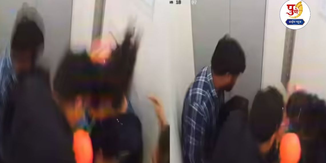 Pune Wagholi News: Got into the elevator, it crashed in no time; Accident as elevator of building collapses in Wagholi