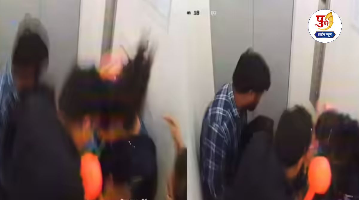 Pune Wagholi News: Got into the elevator, it crashed in no time; Accident as elevator of building collapses in Wagholi